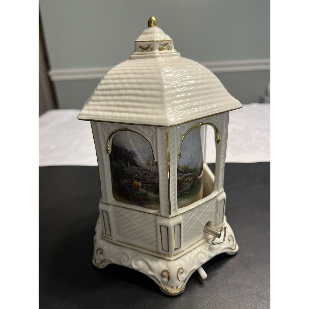 2005 Thomas Kincade Gazebo of Light Music Box Tested